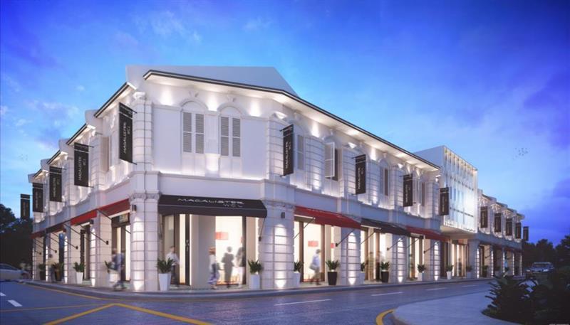 Macalister Hotel Managed By The Ascott Limited George Town Buitenkant foto